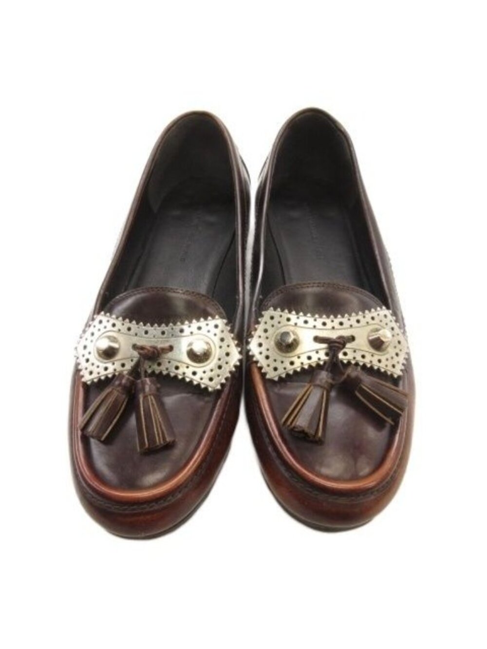 Balenciaga Loafers Metallic Brown - Picture 2 of 8